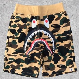 Bape shorts OG camo tan